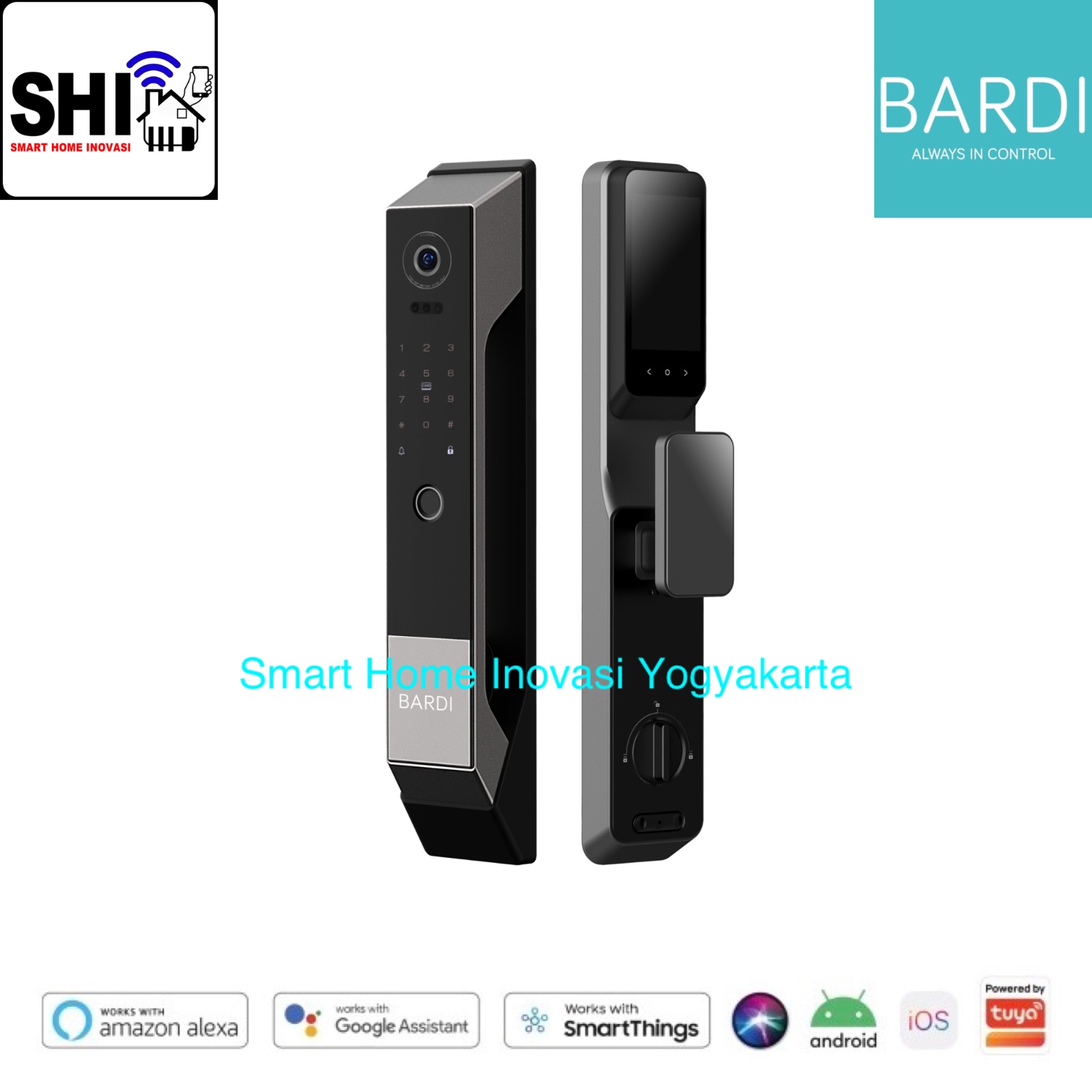 BARDI Doorlock with Face Recognition (High Version) (PO 3-4 Hari Kerja)