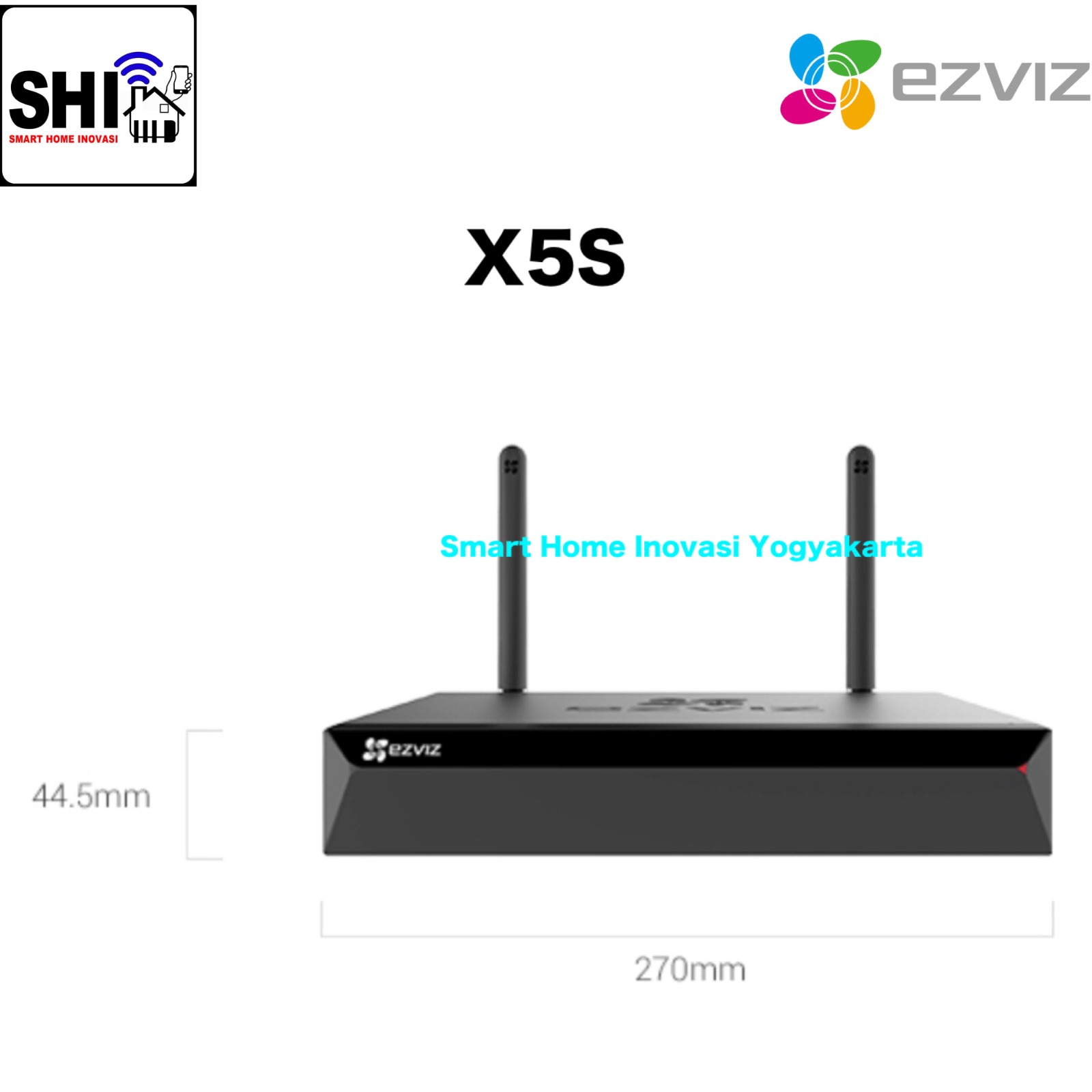 EZVIZ NVR X5S 4 DAN 8 CHANNEL