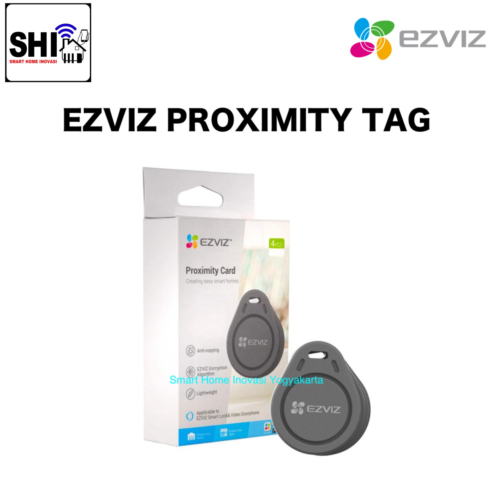 EZVIZ Proximity Tag 4PCS