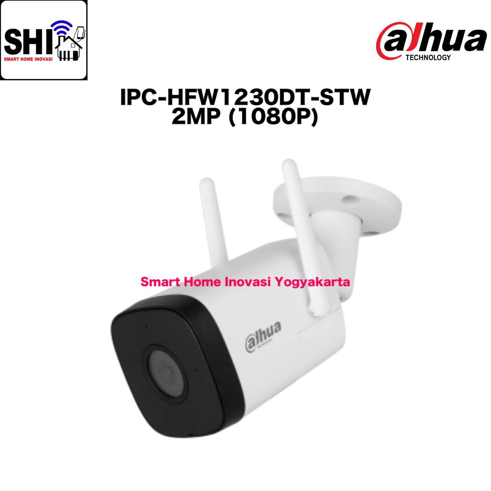 DAHUA IP Camera Static Outdoor IR Bullet 2MP (1080P) IPC-HFW1230DT-STW