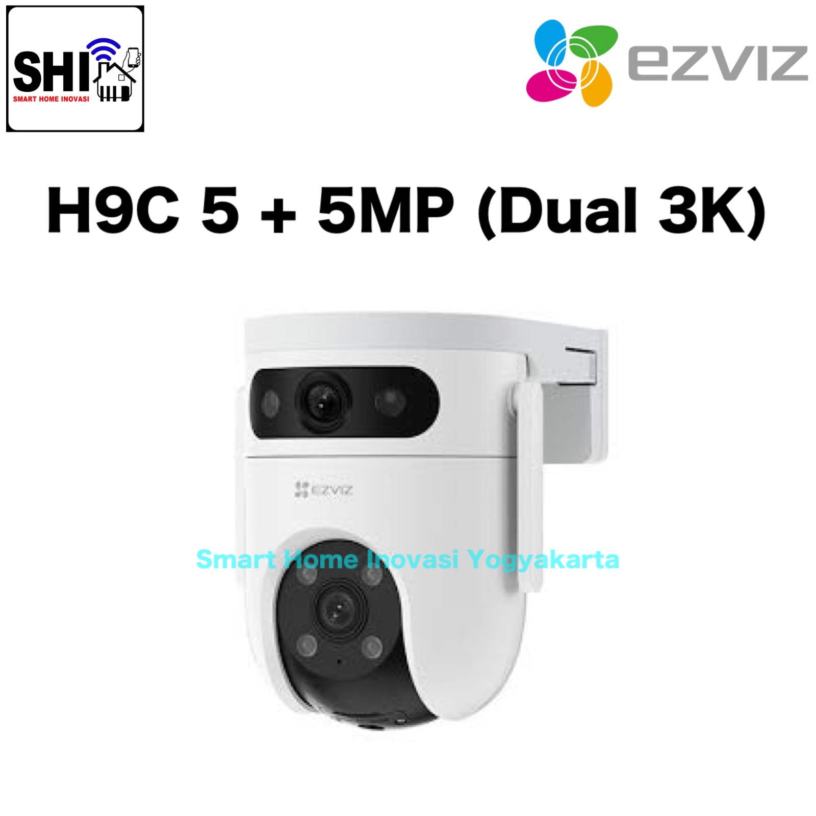 EZVIZ IP Camera PTZ Outdoor H9C 5+5MP (Dual 3K)