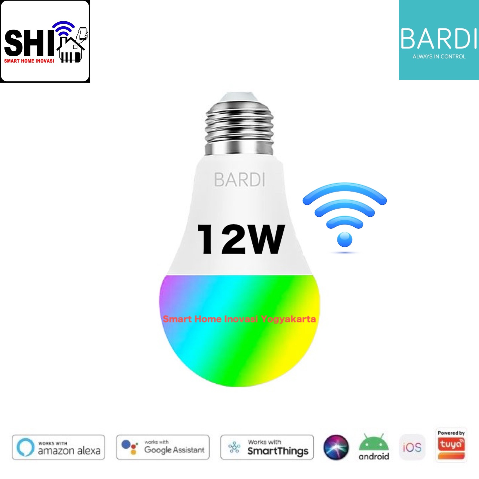 BARDI Light Bulb 12W - RGBWW