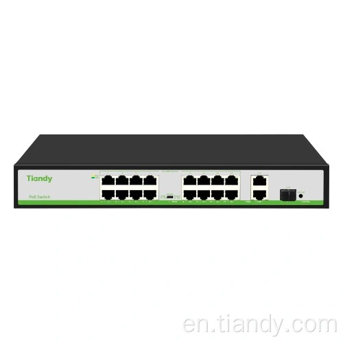 Tiandy PoE Switch 16 Port