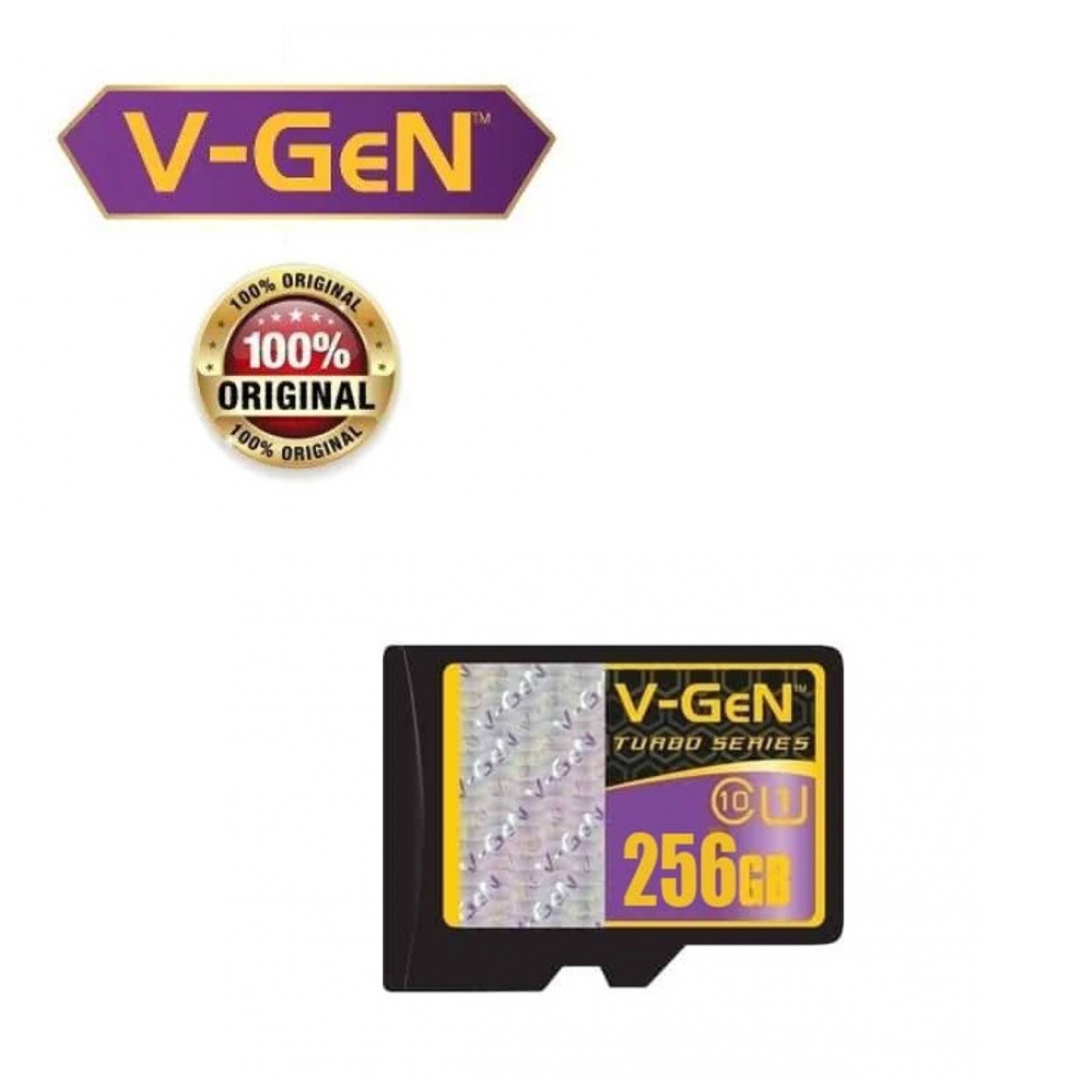 V-GEN Turbo 100Mb/s Micro SD Card 256GB