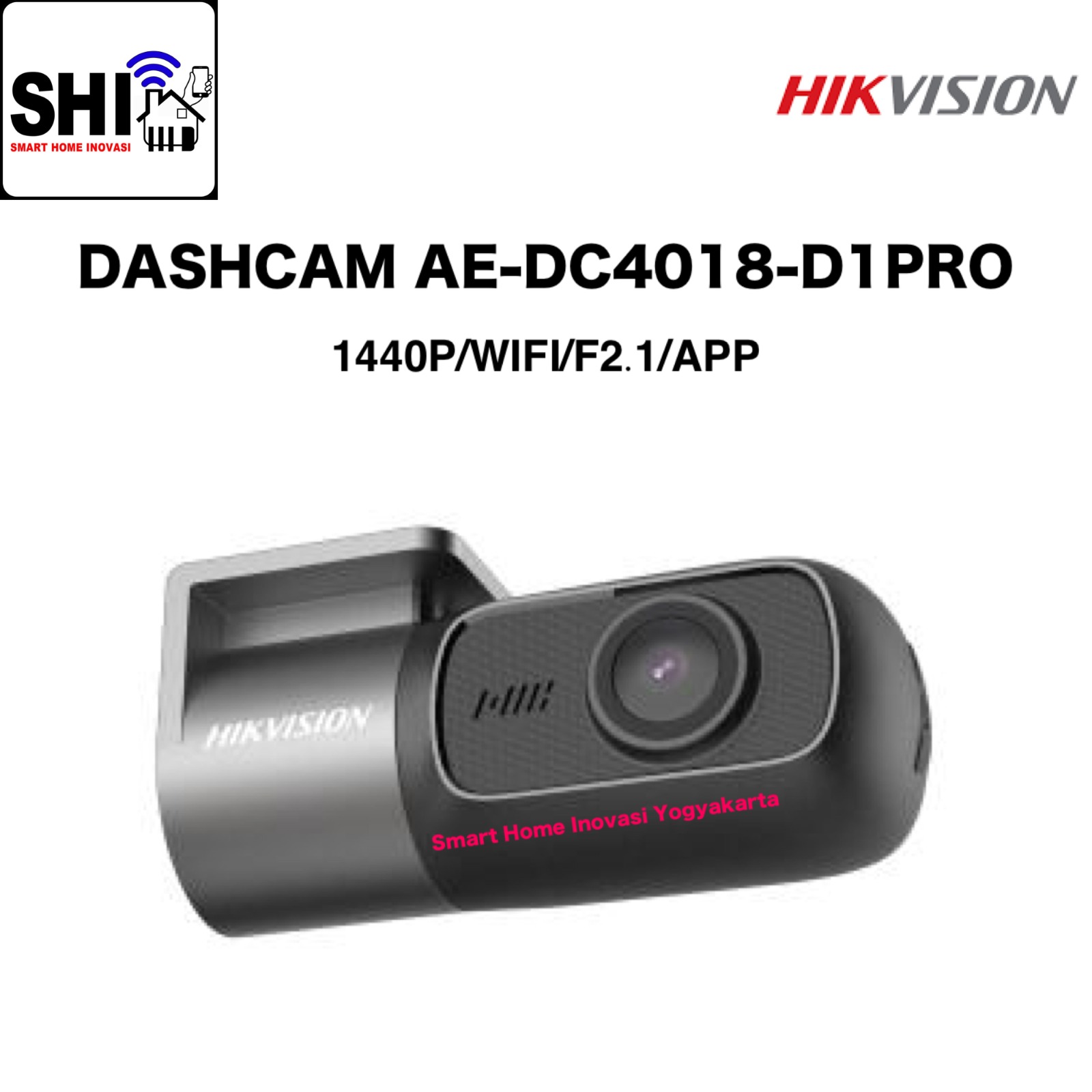 HIKVISION Dash Camera (Dashcam) AE-DC4018-D1PRO, Front Only