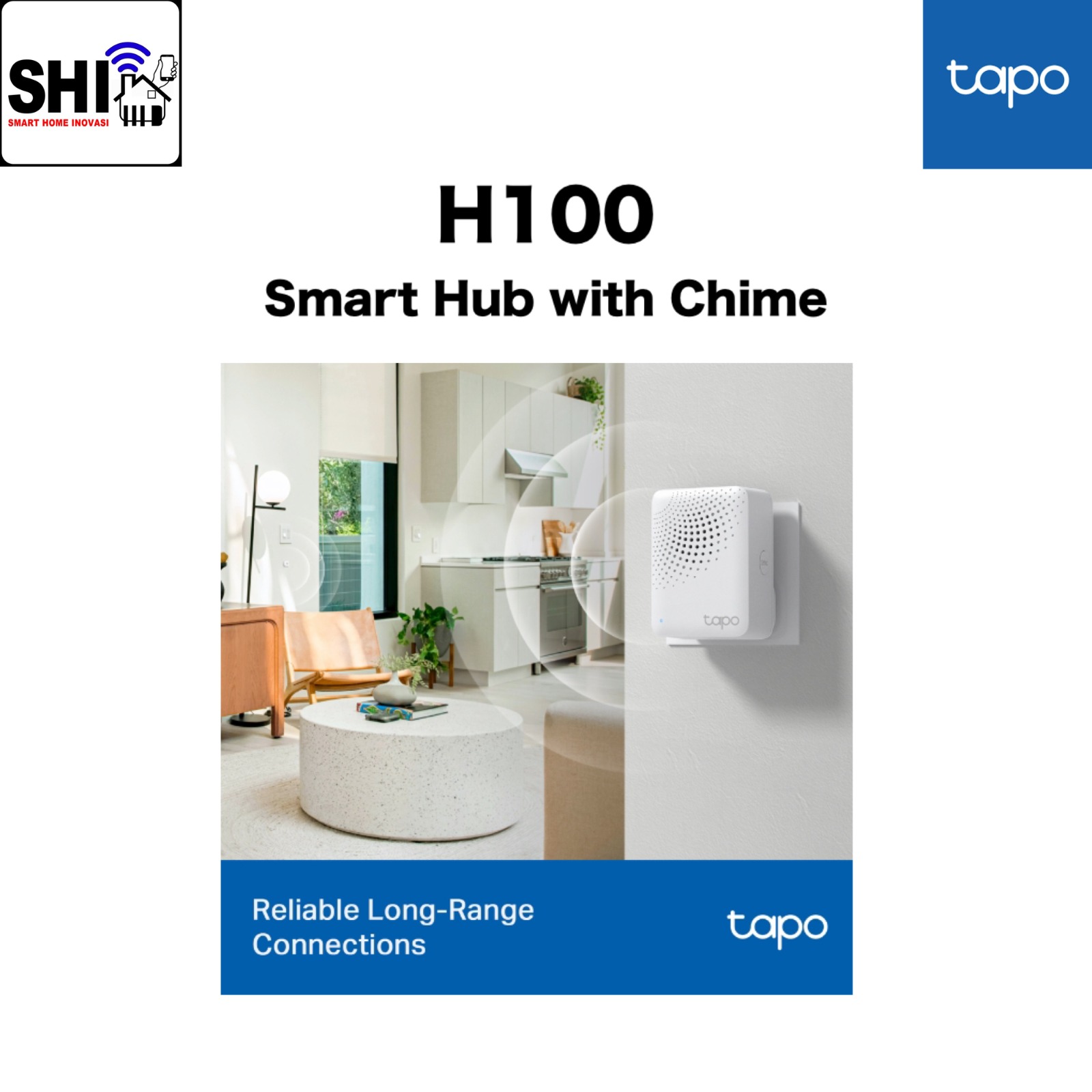 tp-link TAPO H100 Smart Hub with Chime