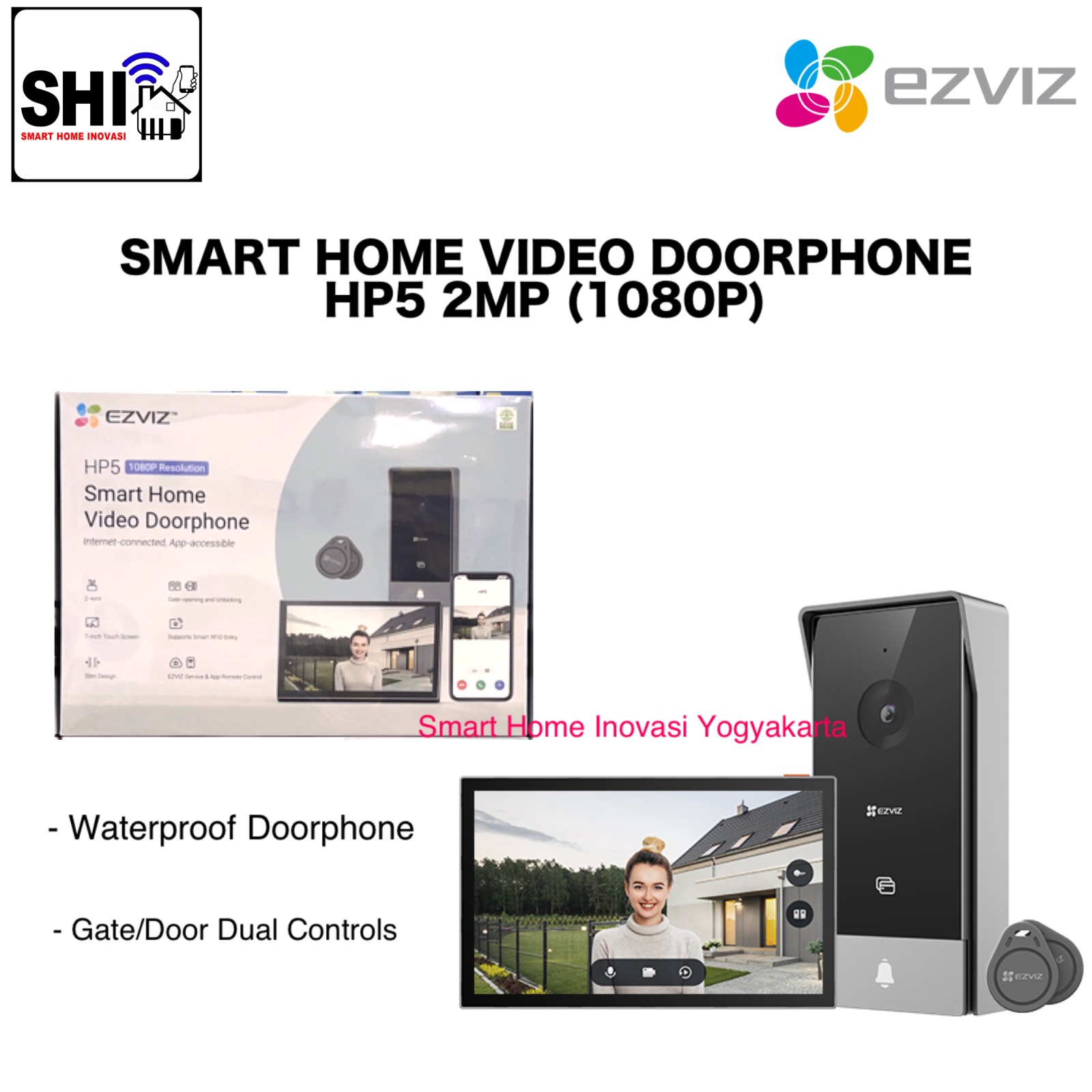 EZVIZ Smart Home Video Doorphone HP5 2MP (1080P)