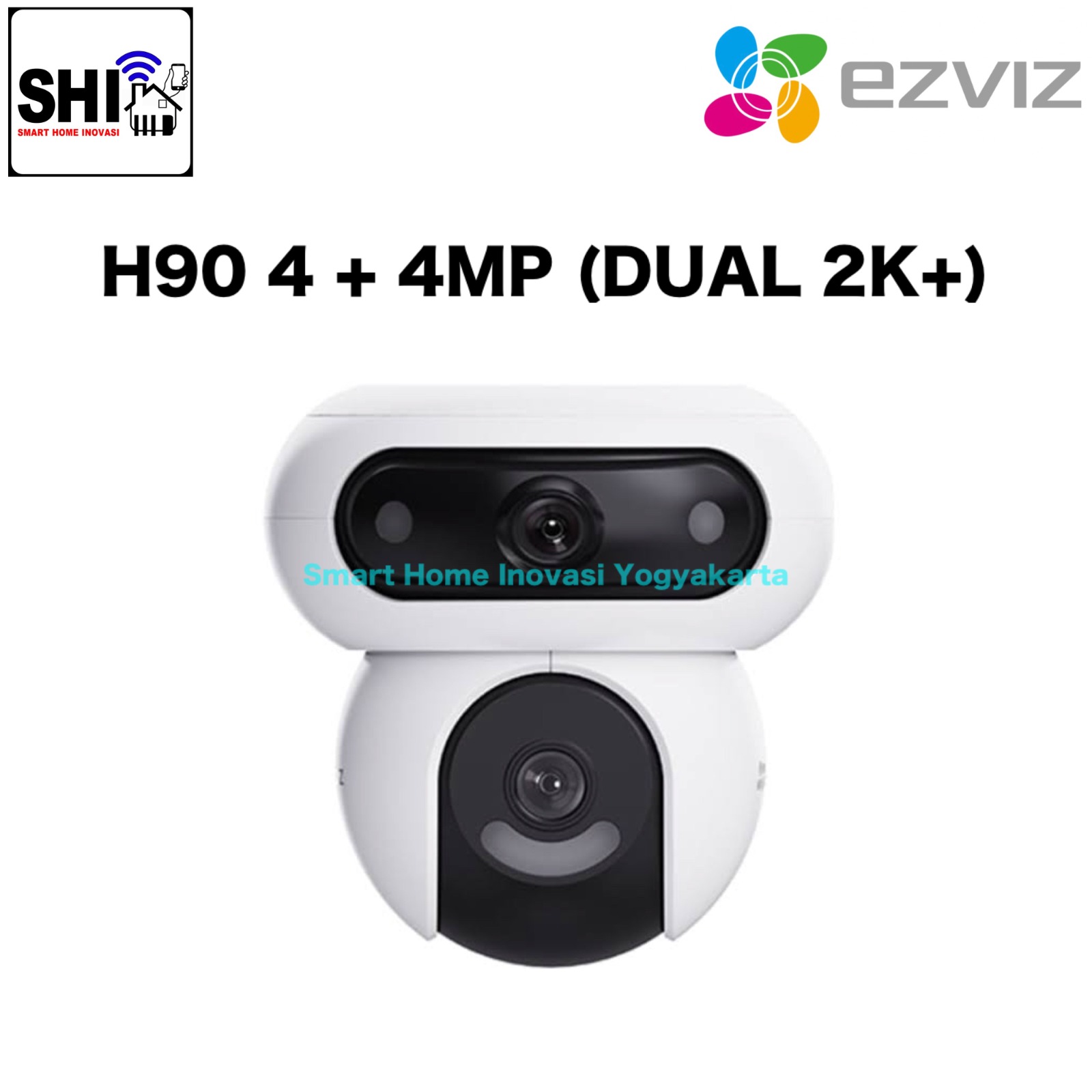 EZVIZ IP Camera PTZ Outdoor H90 4 + 4MP (Dual 2K+)