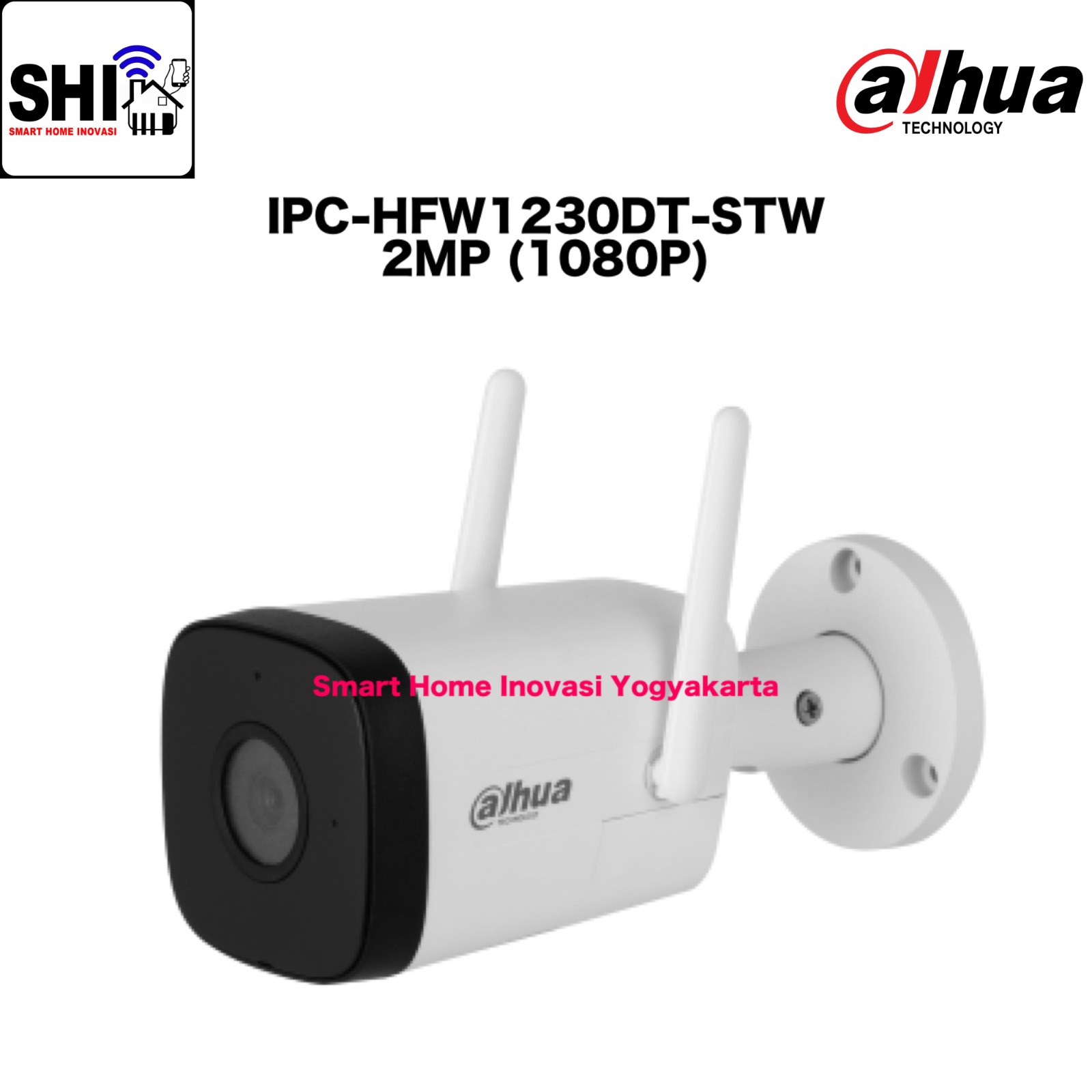 DAHUA IP Camera Static Outdoor IR Bullet 2MP (1080P) IPC-HFW1230DT-STW