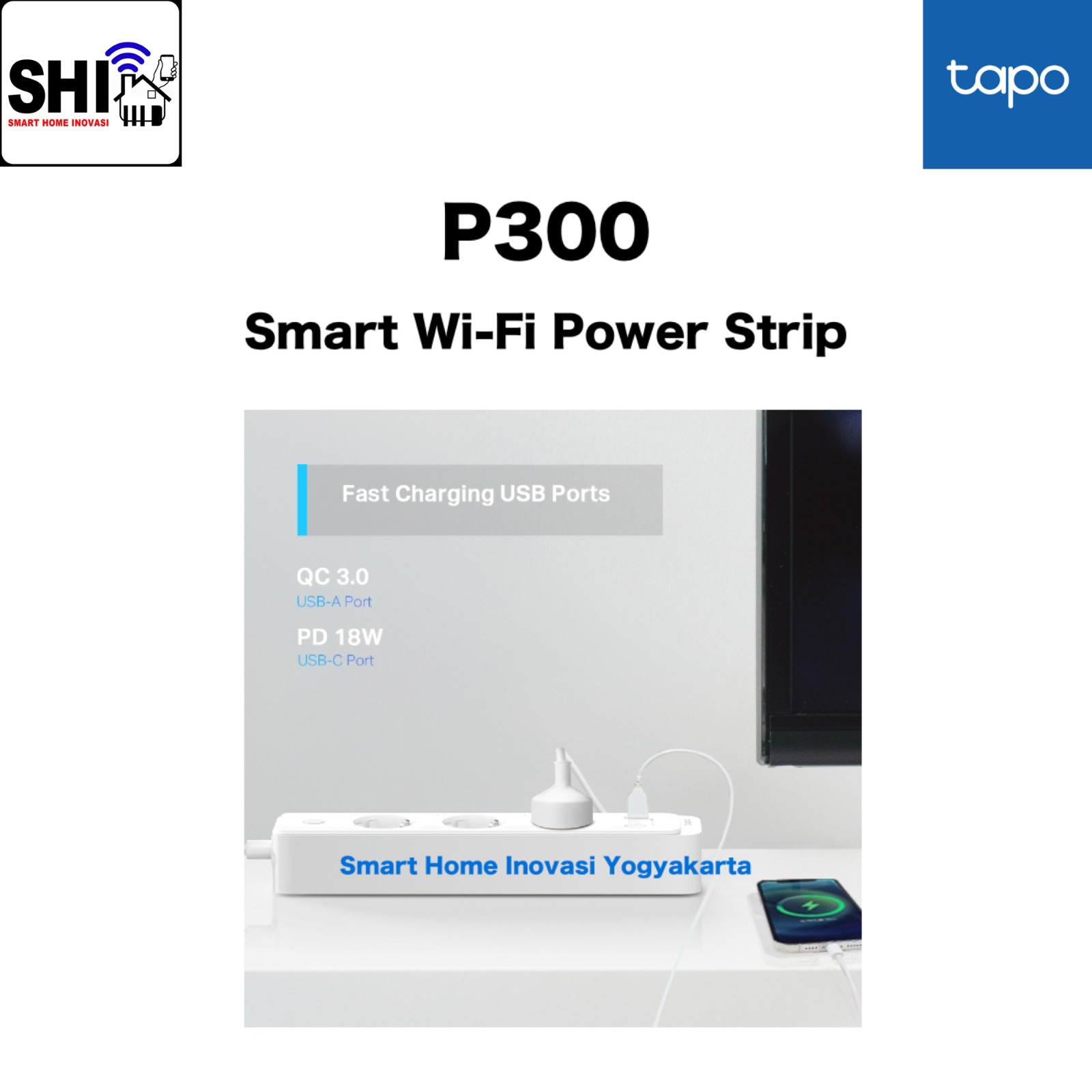 tp-link TAPO P300 Smart Wi-Fi Power Strip