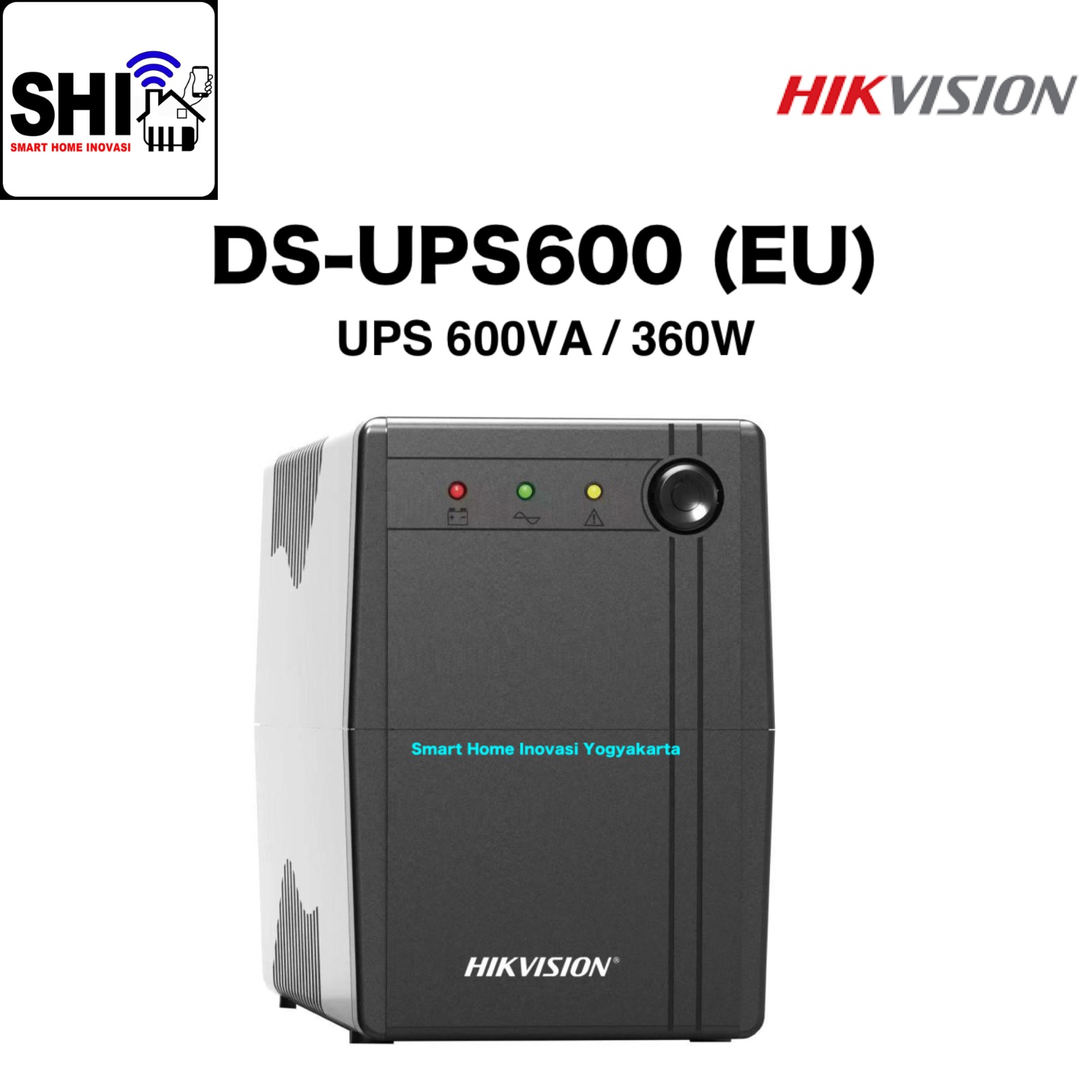 HIKVISION DS-UPS600 (EU), UPS 600VA / 360W