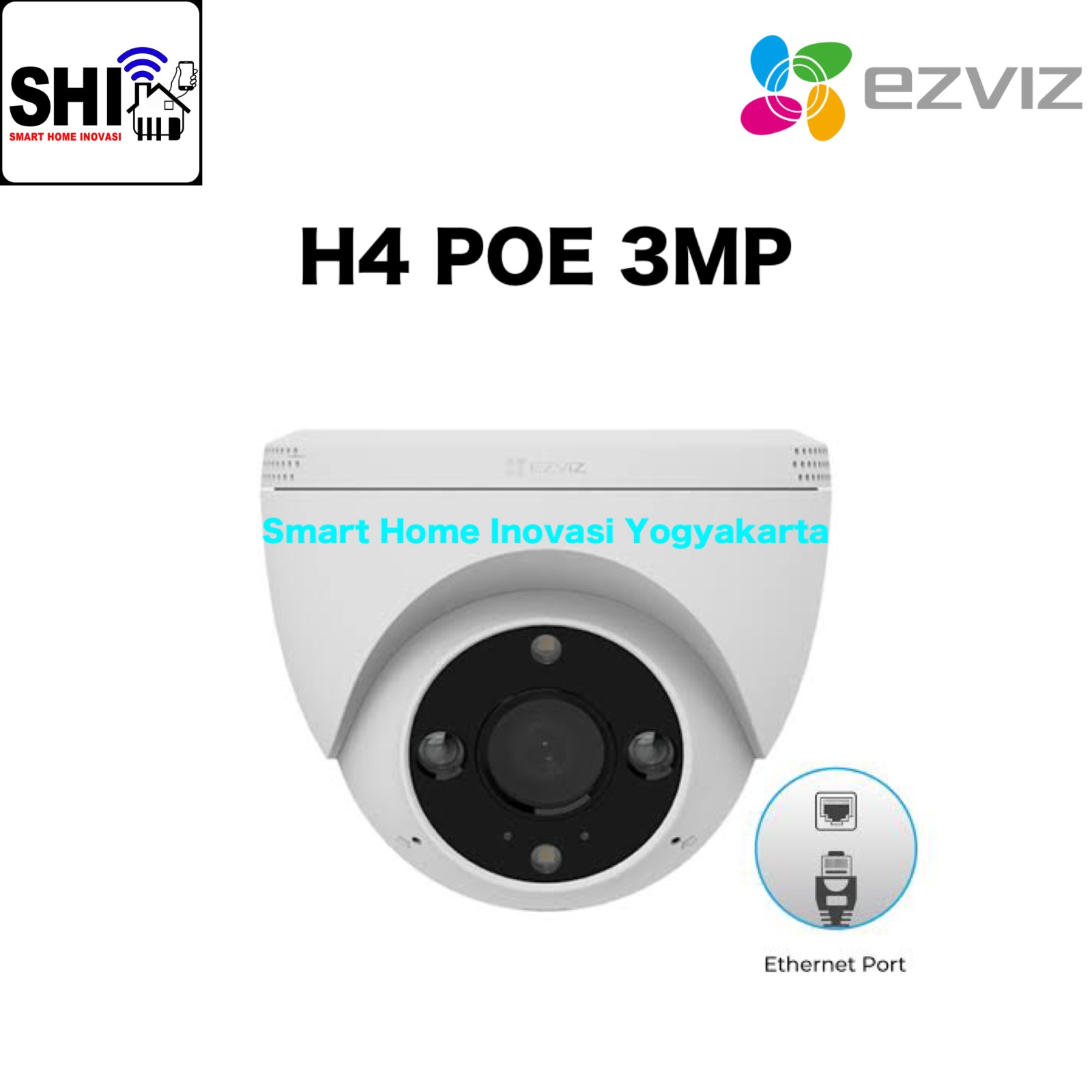 EZVIZ IP Camera Static Outdoor H4 PoE 3MP (2K)