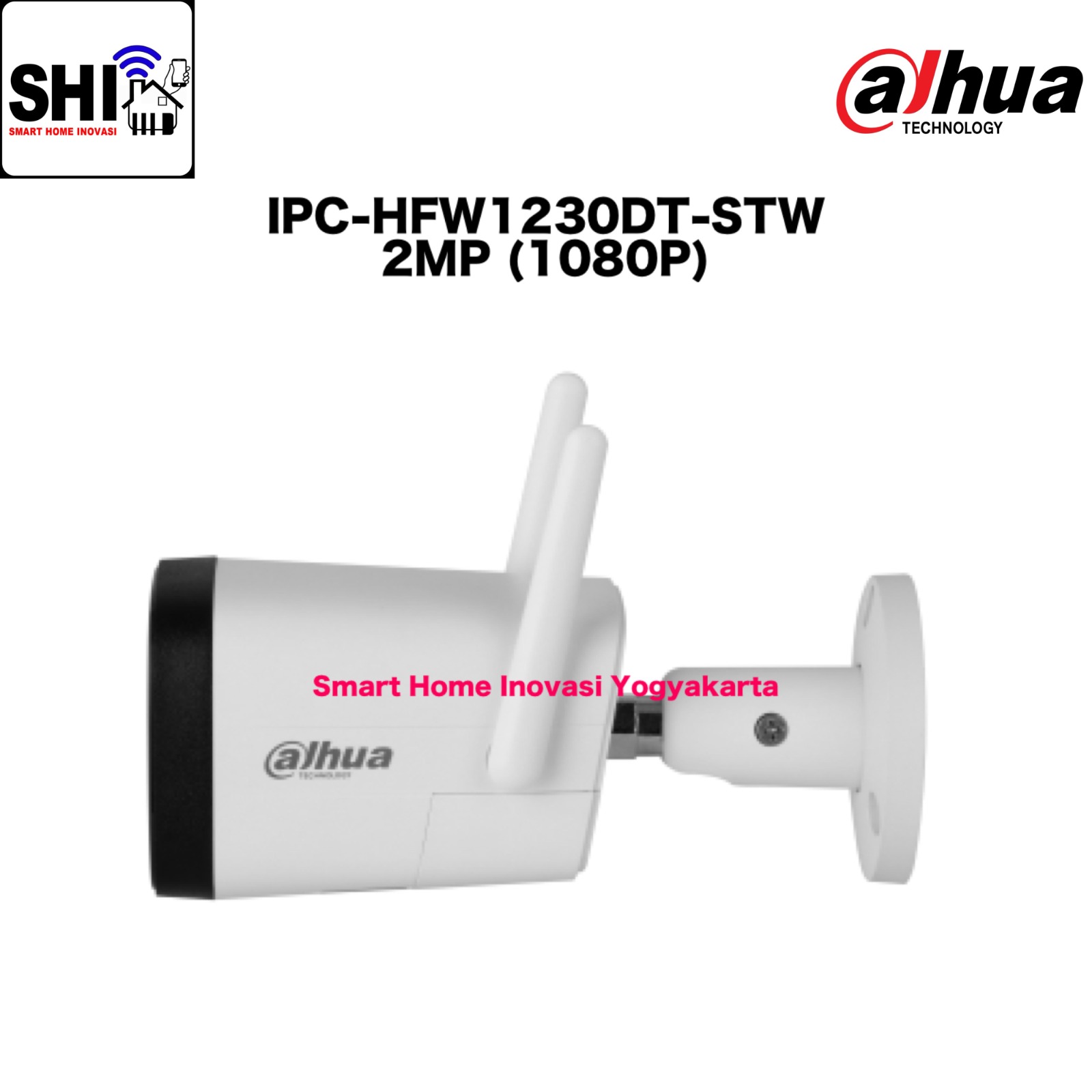 DAHUA IP Camera Static Outdoor IR Bullet 2MP (1080P) IPC-HFW1230DT-STW