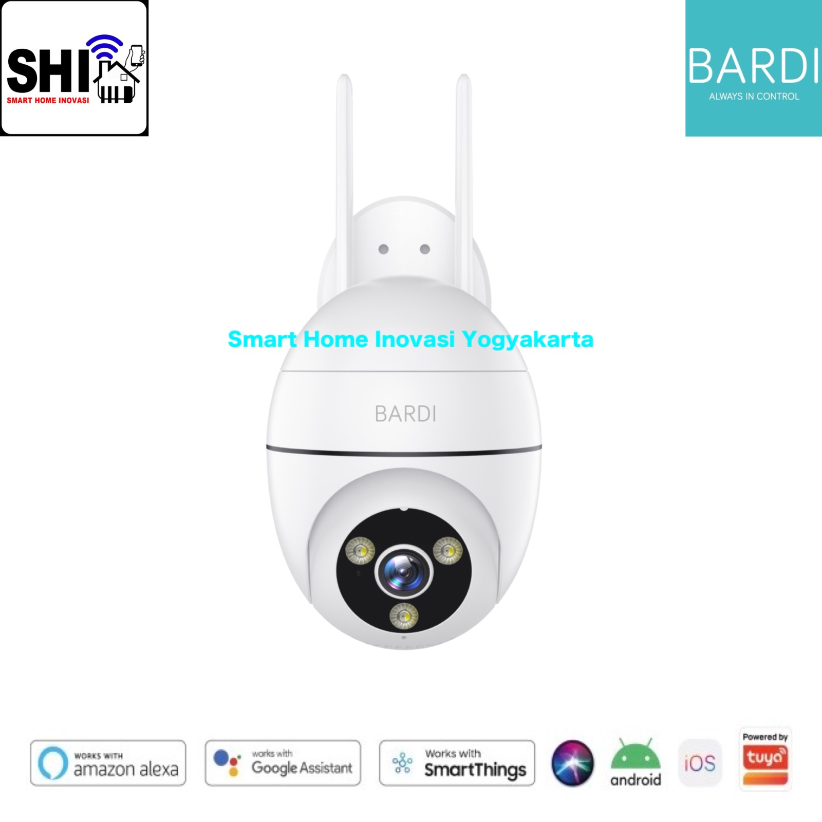 BARDI IP Camera PTZ Outdoor (Lite Version) 2MP (1080P)
