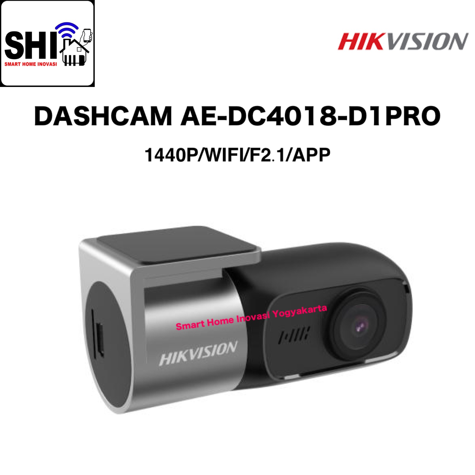 HIKVISION Dash Camera (Dashcam) AE-DC4018-D1PRO, Front Only