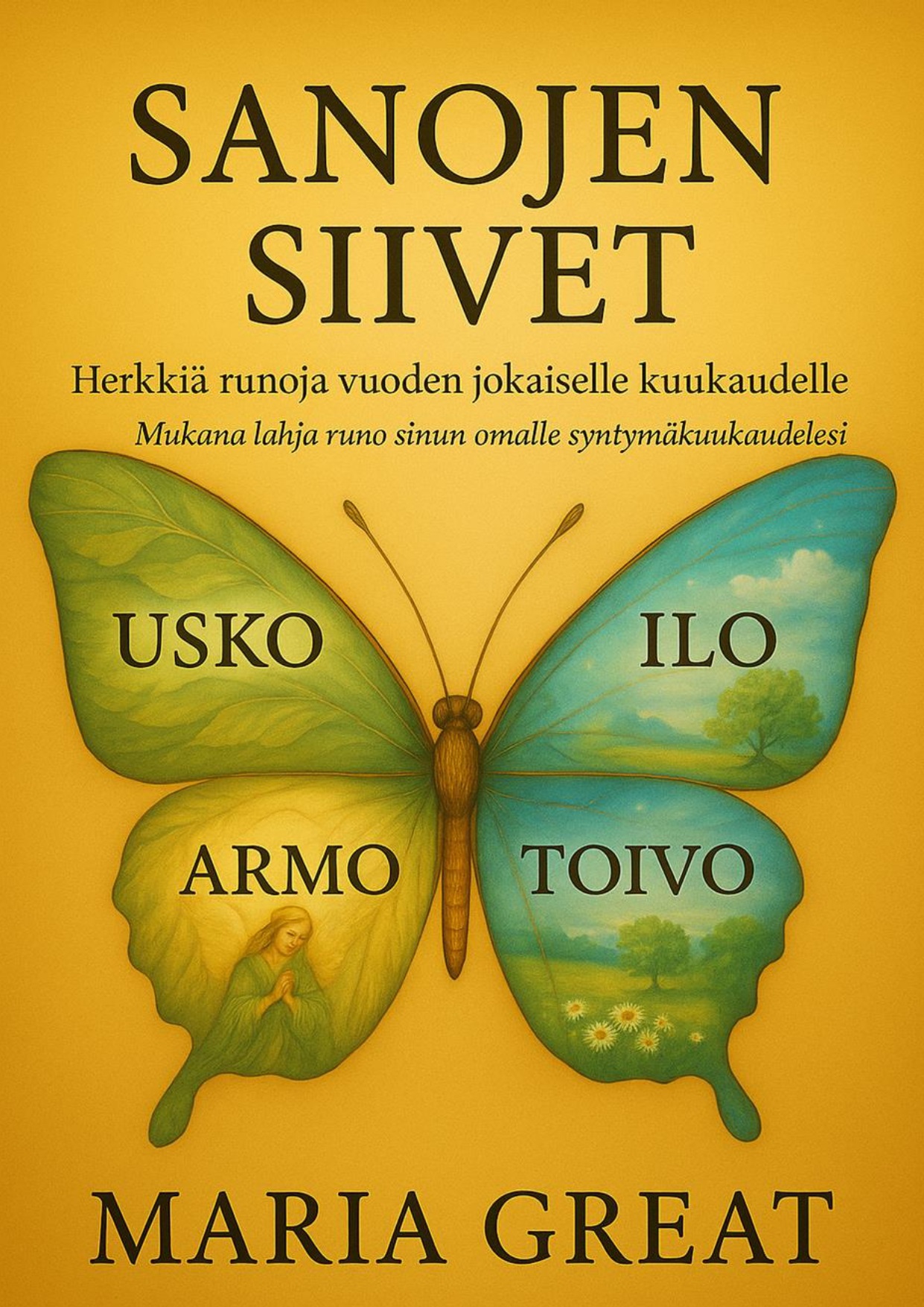 Sanojen siivet E-kirjana