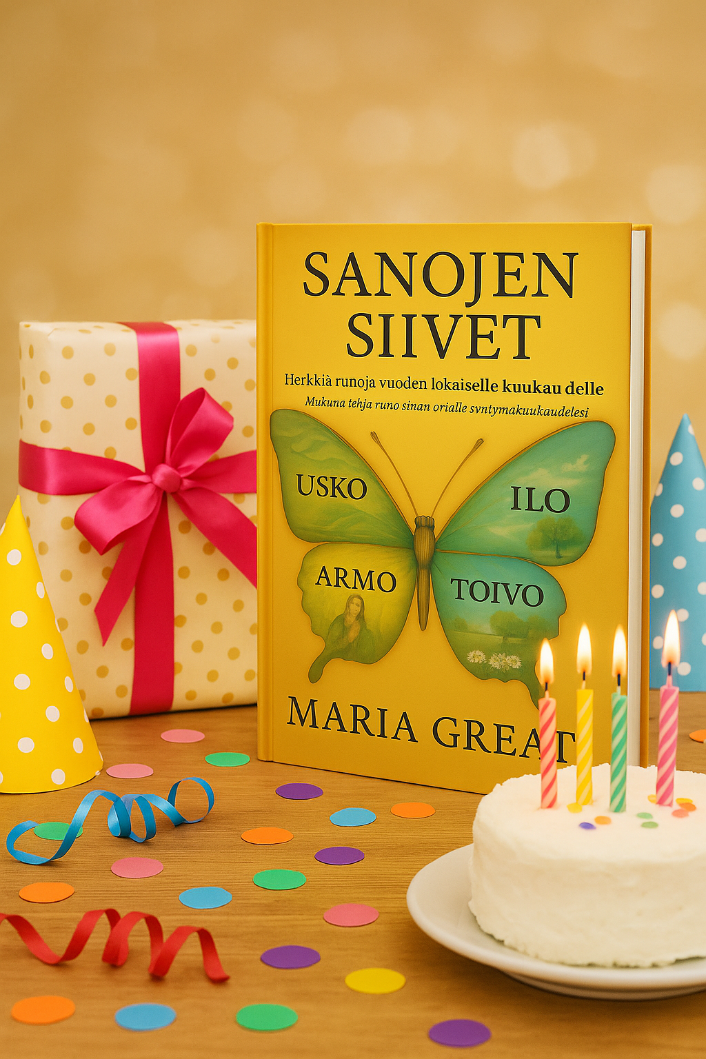 Sanojen siivet E-kirjana