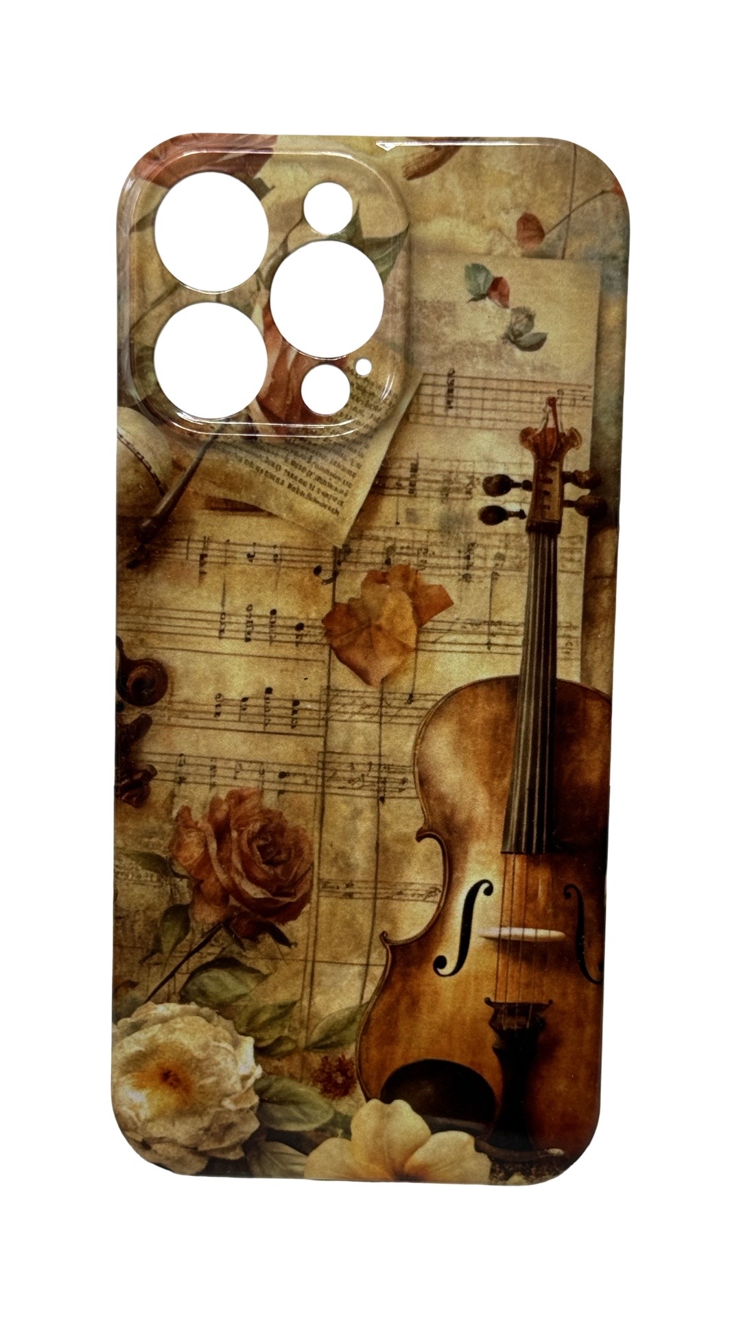 Violin Music Themed  Sublimated Phone Case 