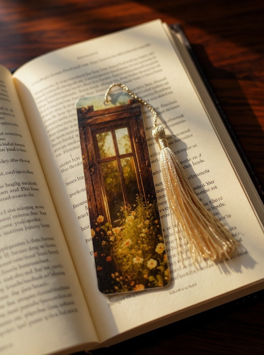 Vintage Window Bookmark