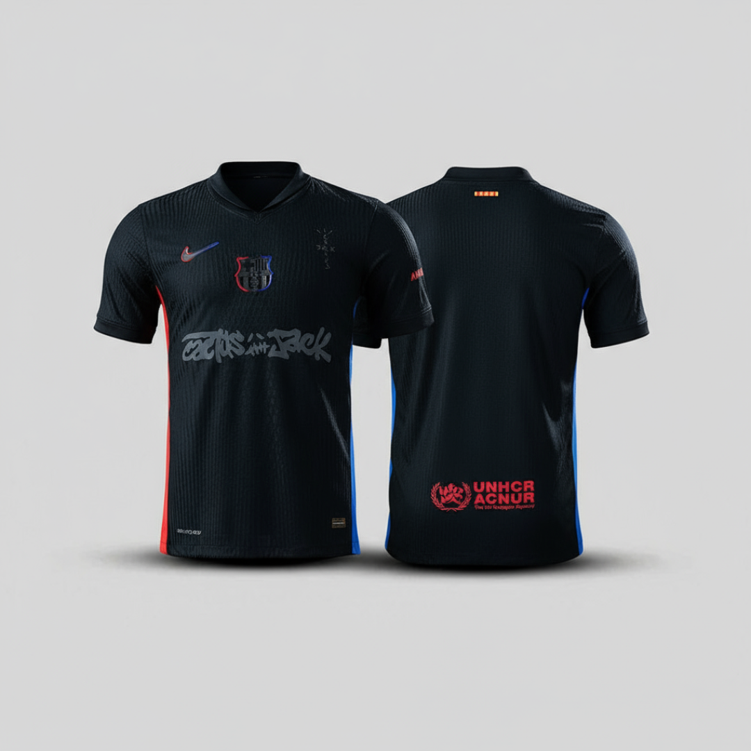 Camiseta Visitante Travis Scott Barcelona 25/26