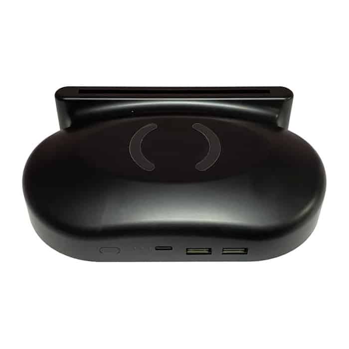 MINI TÓTEM CARGADOR COLOR NEGRO INALÁMBRICO