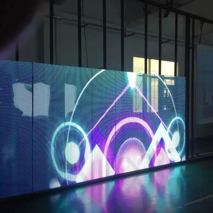 PANTALLA LED TRANSPARENTE INTERIOR