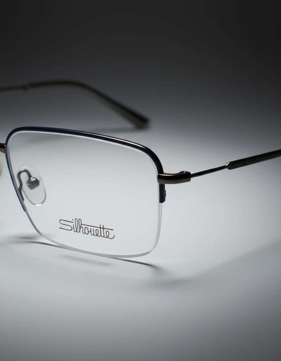 Silhouette Grey oxide Eyeglasses