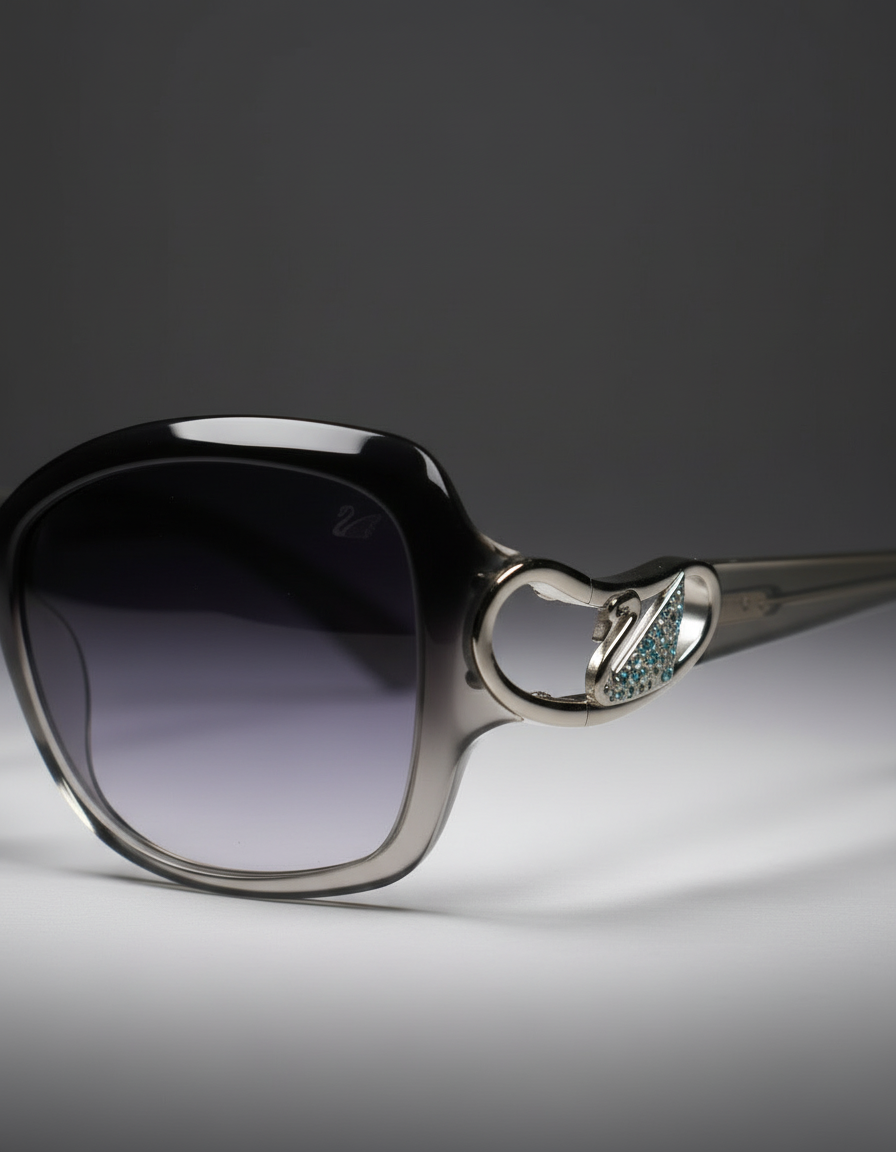 SWAROVSKI Luxury Oversized Sunglasses