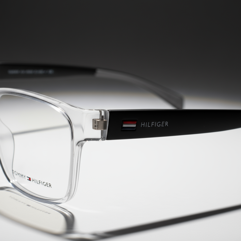 TOMMY Classic Black Frame Eyeglasses