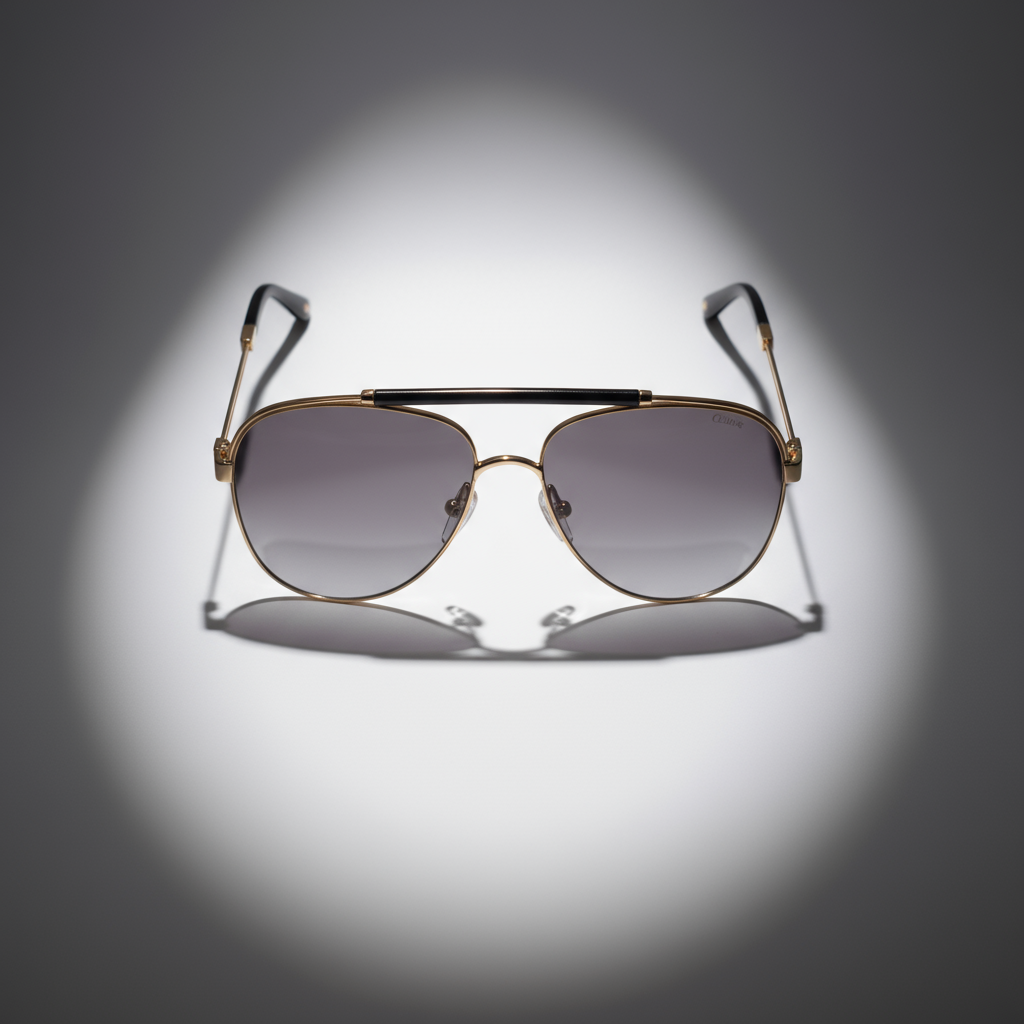 Chloé Designer Aviator Sunglasses