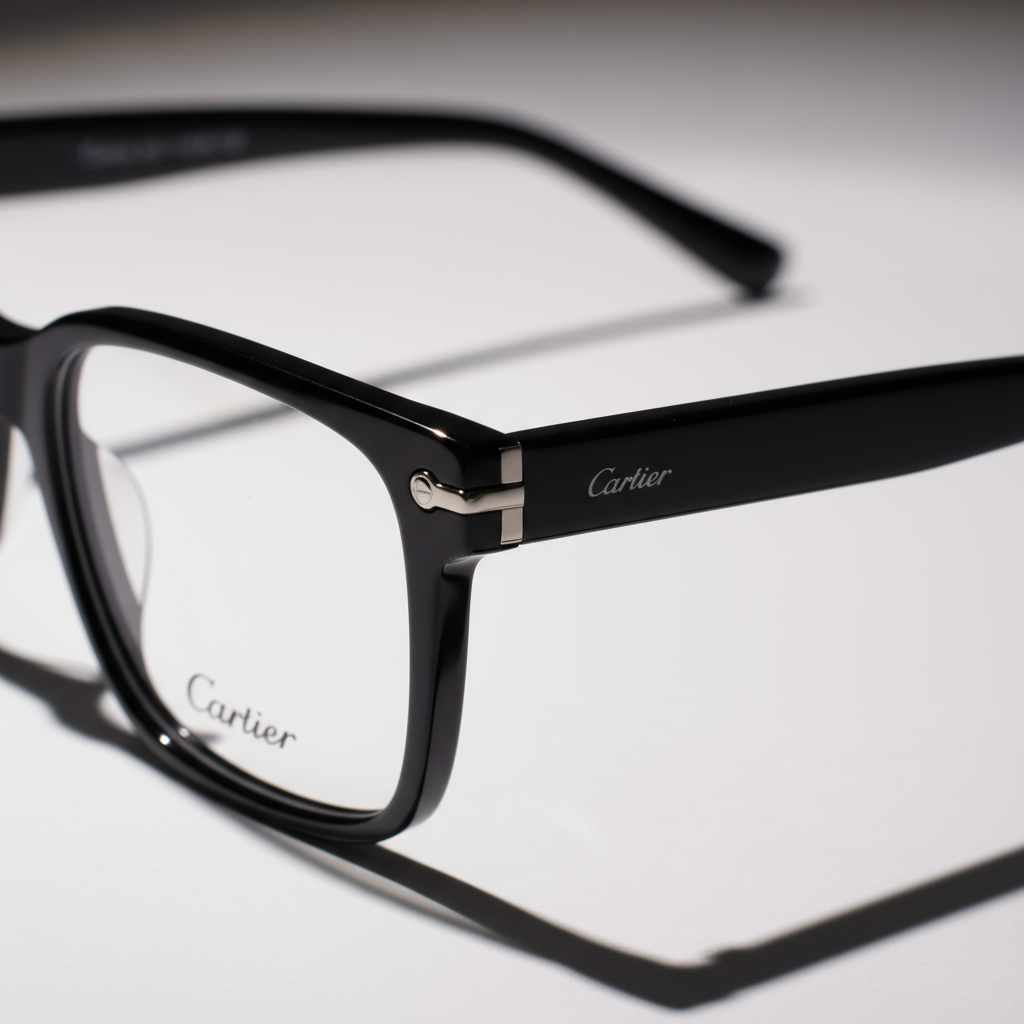 Cartier Black Eyeglasses