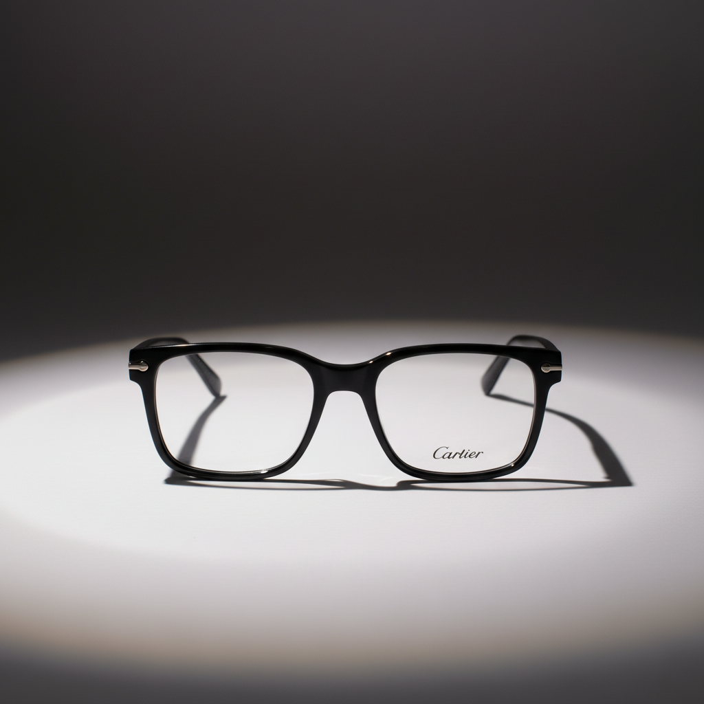 Cartier Black Eyeglasses