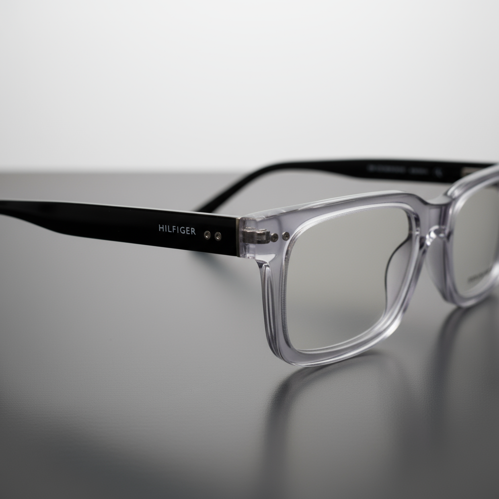 Tommy Hilfiger Transparent Frame Glasses