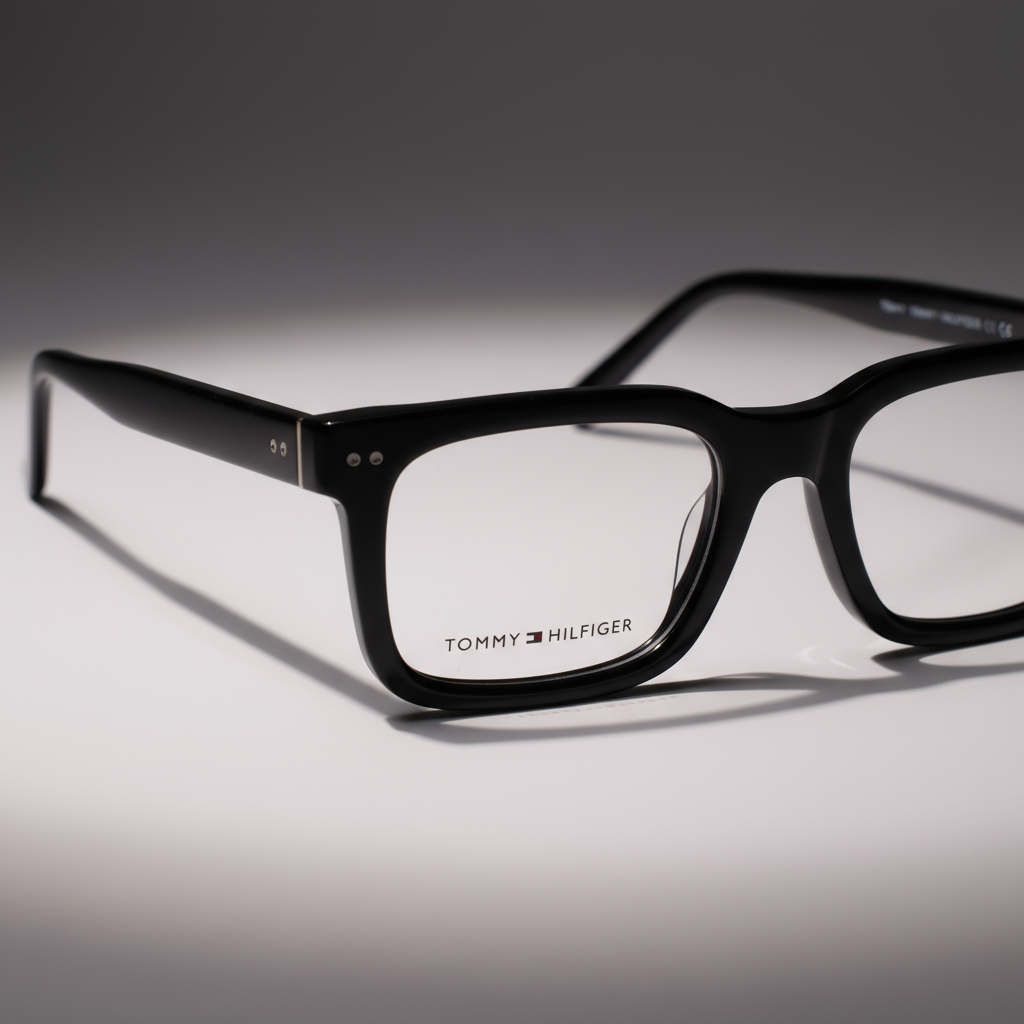 Tommy Hilfiger Black Eyeglasses