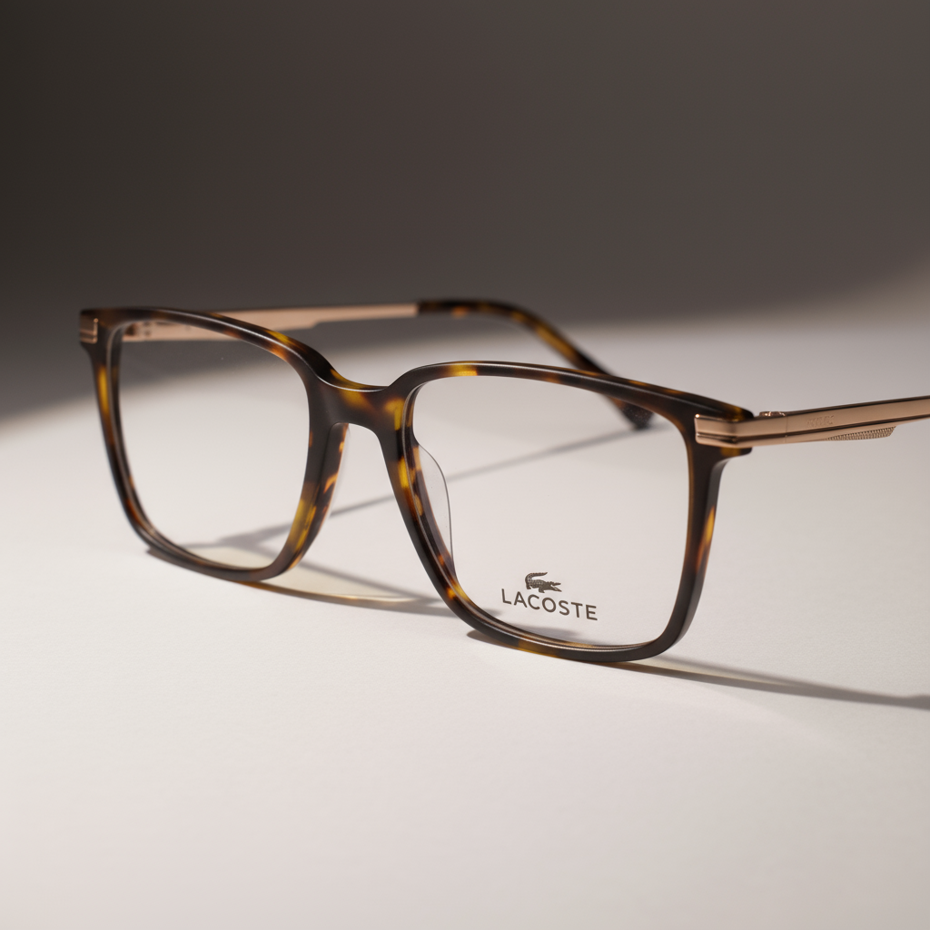 Lacoste Tortoiseshell Eyeglasses