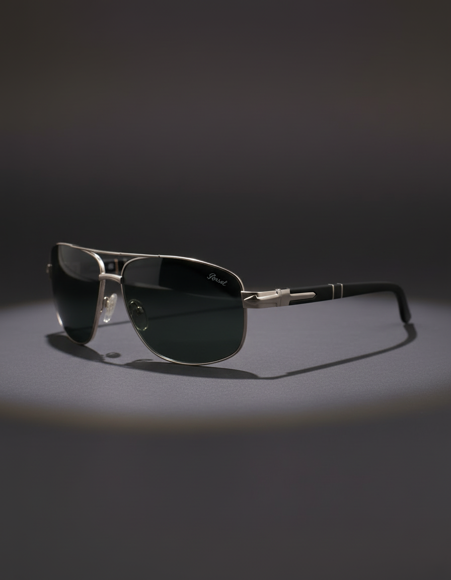 Persol Classic Silver Sunglasses