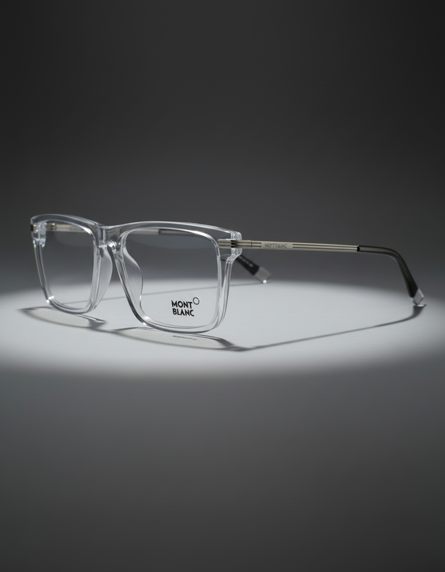MontBlanc Clear Frame Eyeglasses