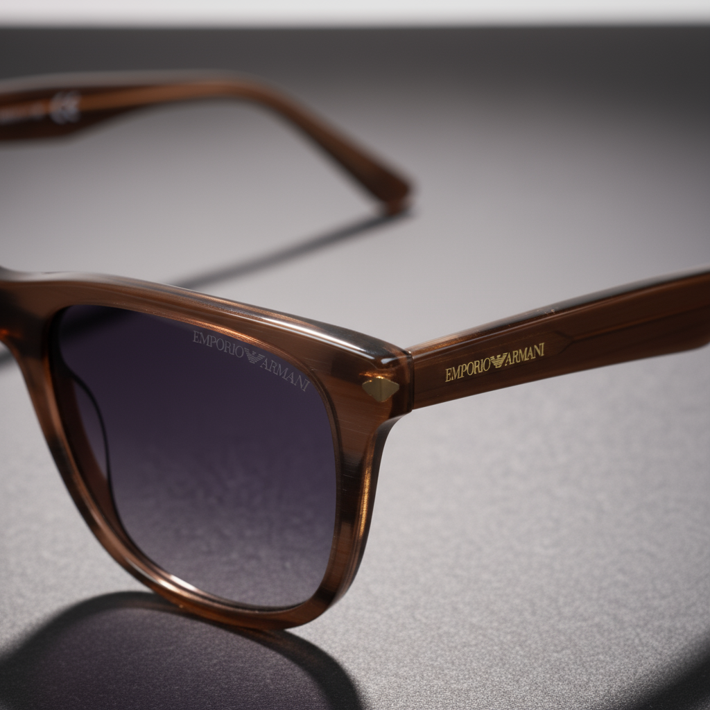 Emporio Armani Brown Sunglasses