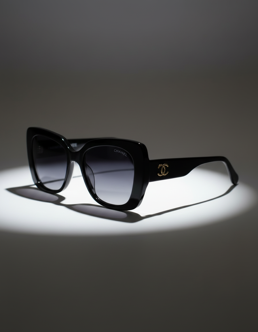 Chanel Black Sunglasses