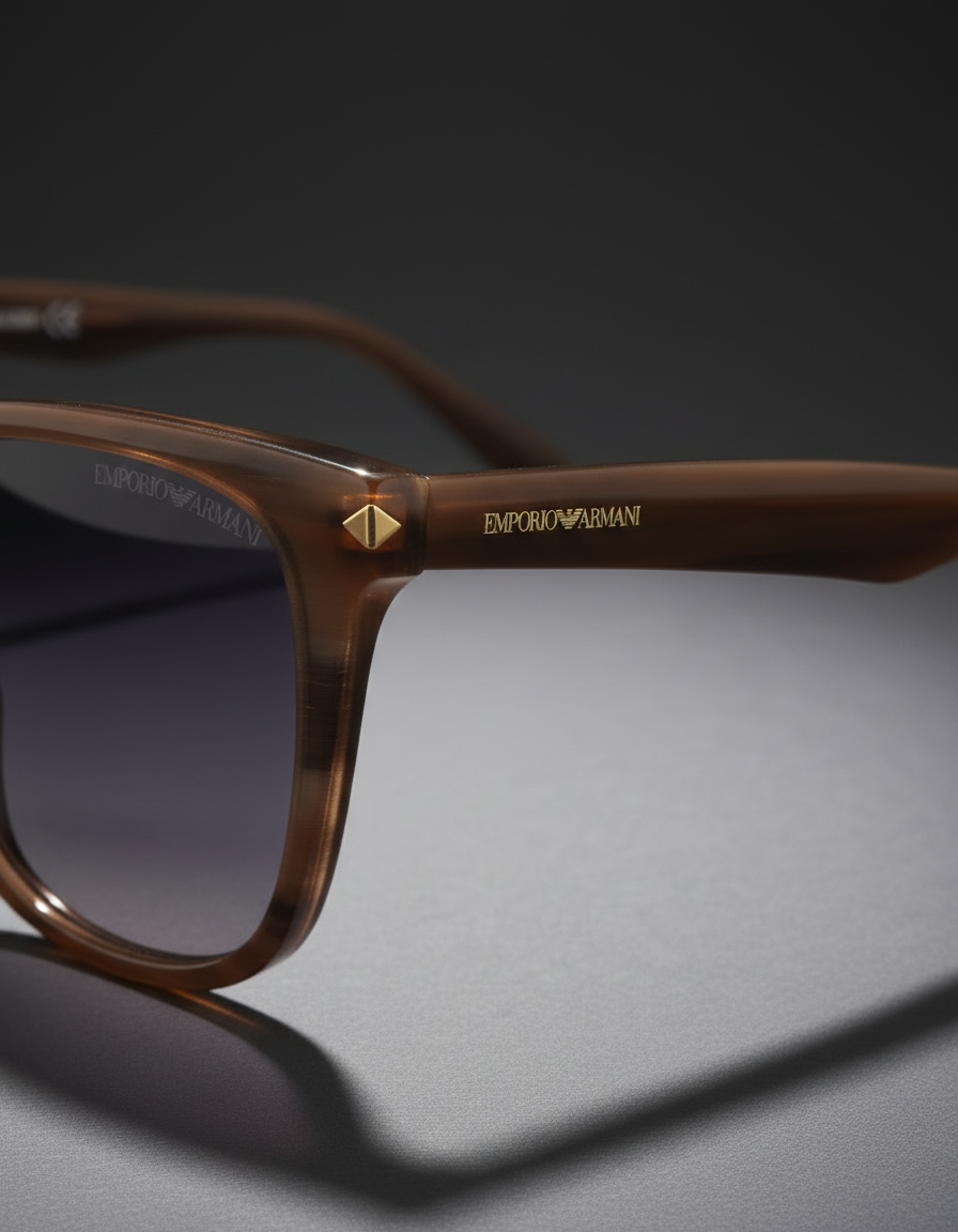 Emporio Armani Brown Sunglasses