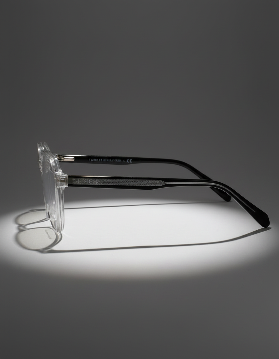 Tommy Hilfiger Clear Round Eyeglasses