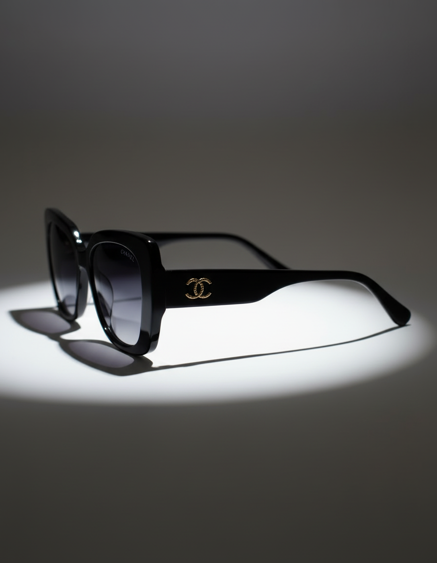 Chanel Black Sunglasses