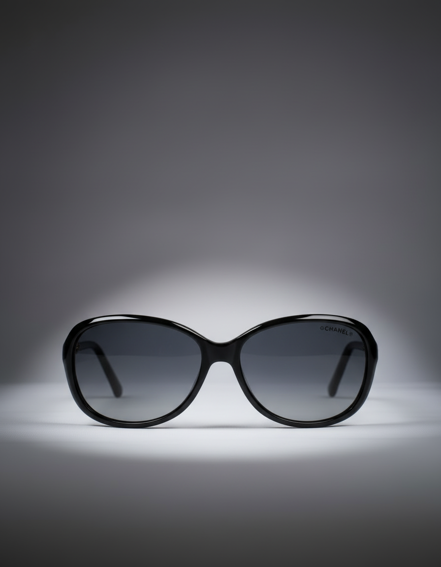 Chanel Designer Black Sunglasses