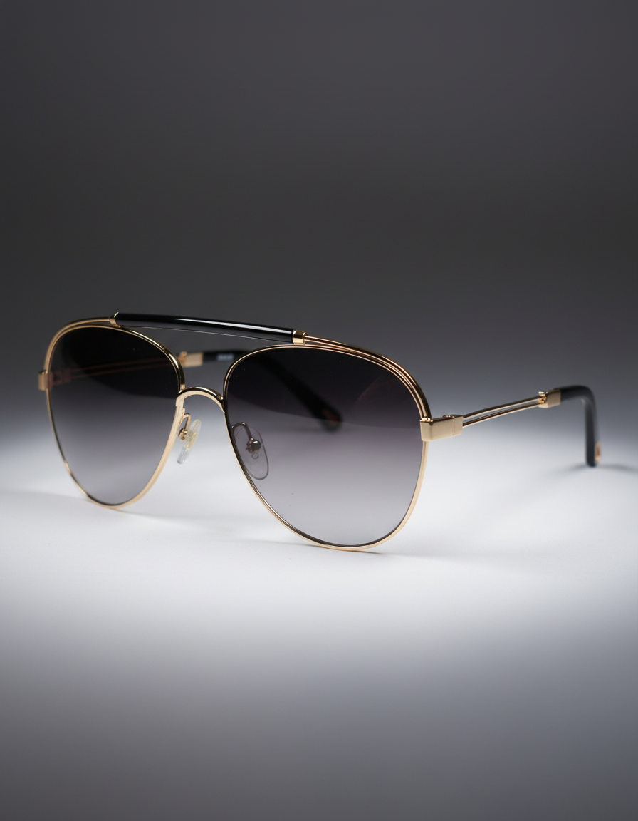Chloe Classic Aviator Sunglasses