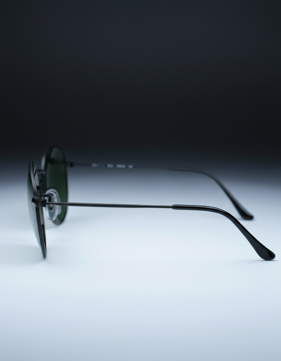 Ray-Ban Round Green Sunglasses