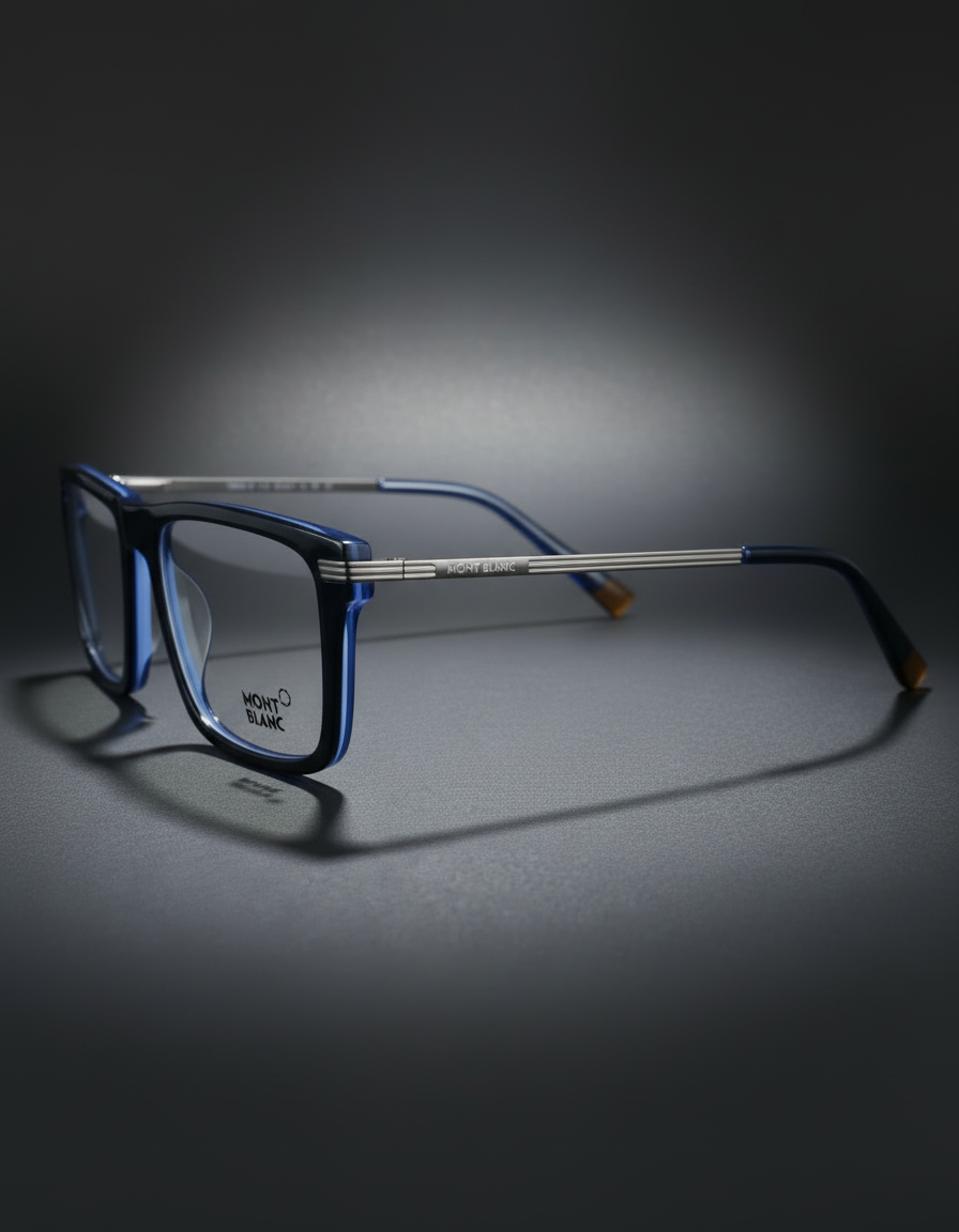 MontBlanc Blue Eyeglasses