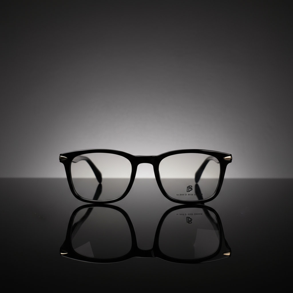 David Beckham Classic Black Eyeglasses