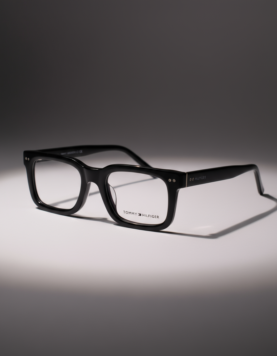 Tommy Hilfiger Black Eyeglasses