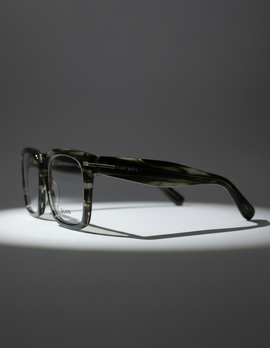 Hugo Boss Soft Tortoise Beige Eyeglasses