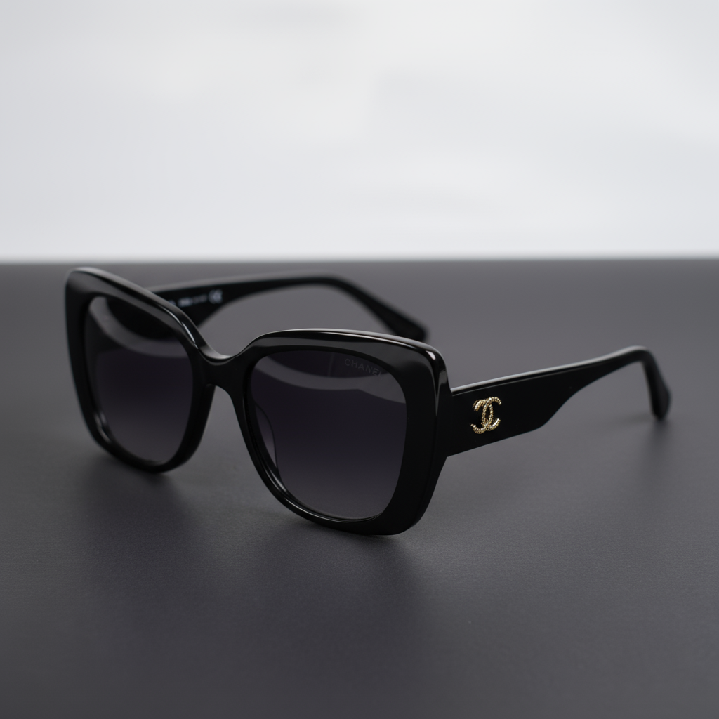 Chanel Classic Black Sunglasses